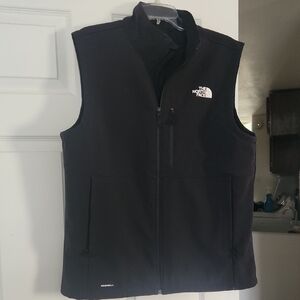 North Face Black Softshell Vest